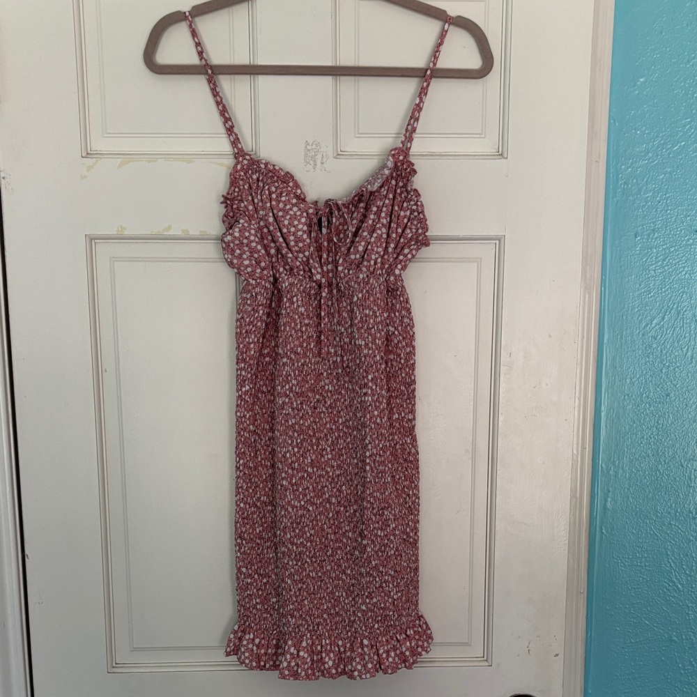 Revamped Pink Floral Dress